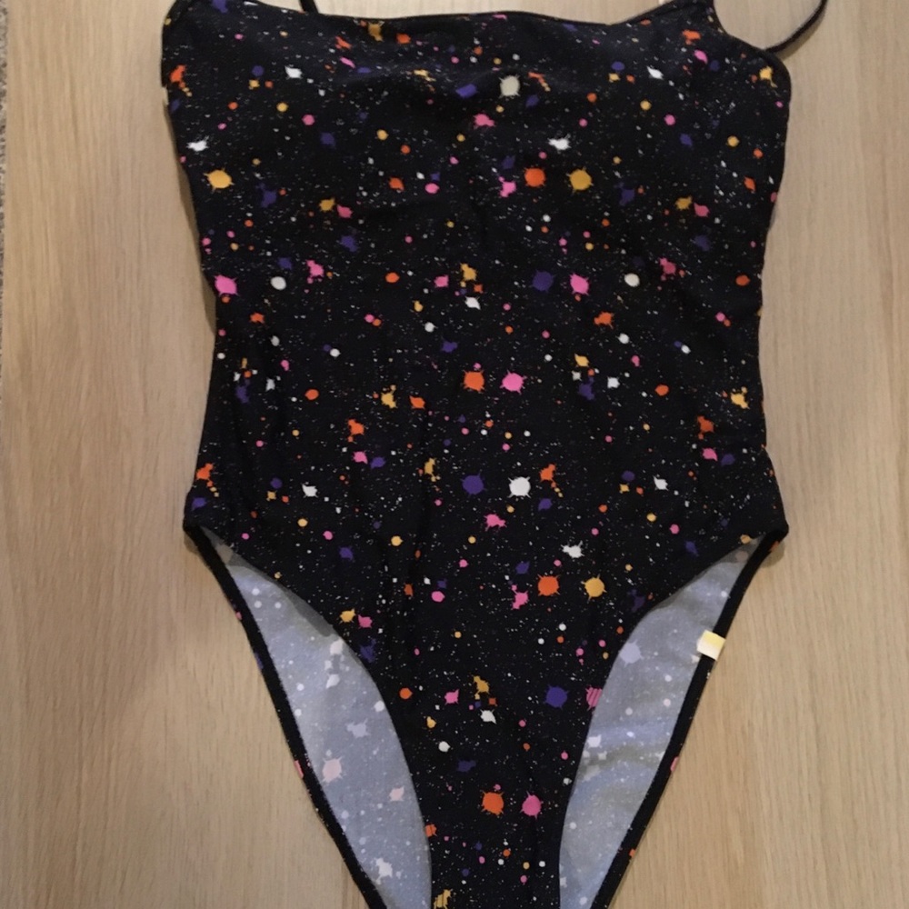 Summersalt Paint Splatter One piece Swimsuit